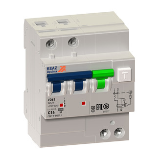 OptiDin VD63-22C50-A-УХЛ4 (2P, C50, 30mA) OptiDin VD63-22C50-A-УХЛ4 (2P, C50, 30mA)