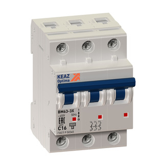 OptiDin BM63-3C40-УХЛ3 (6кА)