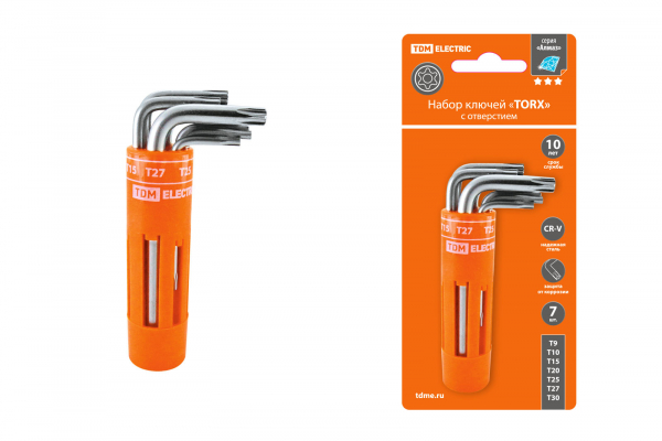 Набор ключей TORX