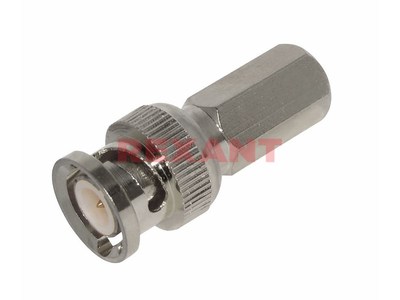 РАЗЪЁМ  штекер  BNC  RG-6  накрутка  (01-008C)  REXANT